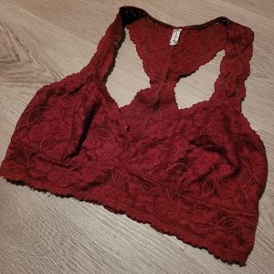 Free People lace bralette